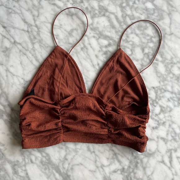 UO Virgo twist front cami rust - Picture 3 of 6